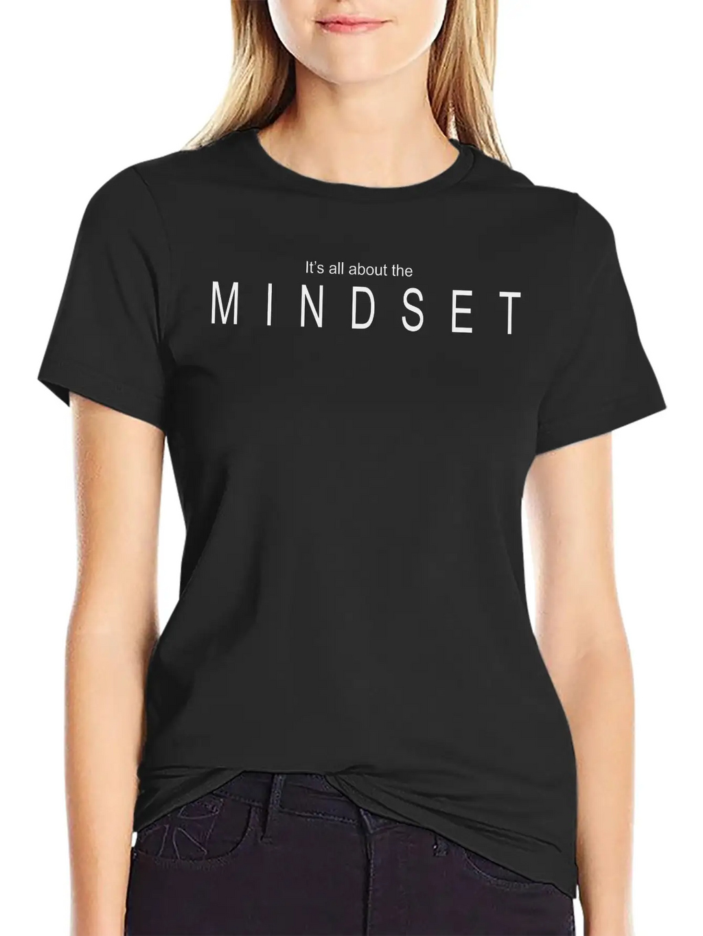 Its All About The Mindset Classic Cotton Tee – Unisex Comfort For Any Season