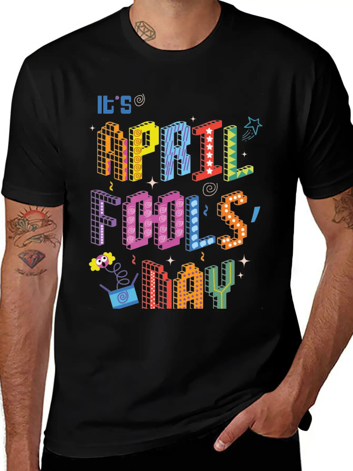 It's April Fools Day Shirt | April Fools Shirt Unisex Casual T-Shirt – Clean Design For Daily Comfort