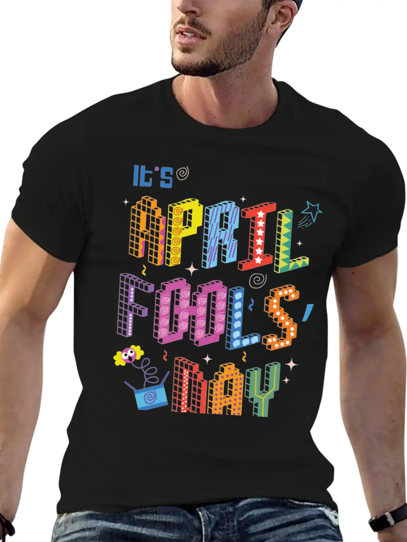 It's April Fools Day Shirt | April Fools Shirt Unisex Casual T-Shirt – Clean Design For Daily Comfort