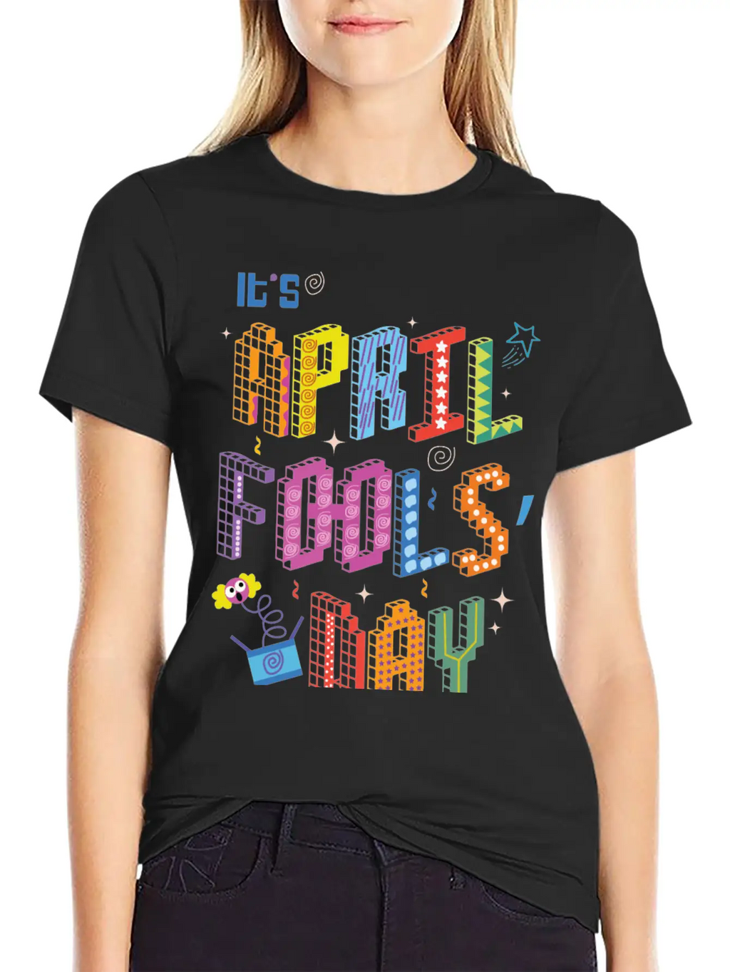 It's April Fools Day Shirt | April Fools Shirt Unisex Casual T-Shirt – Clean Design For Daily Comfort