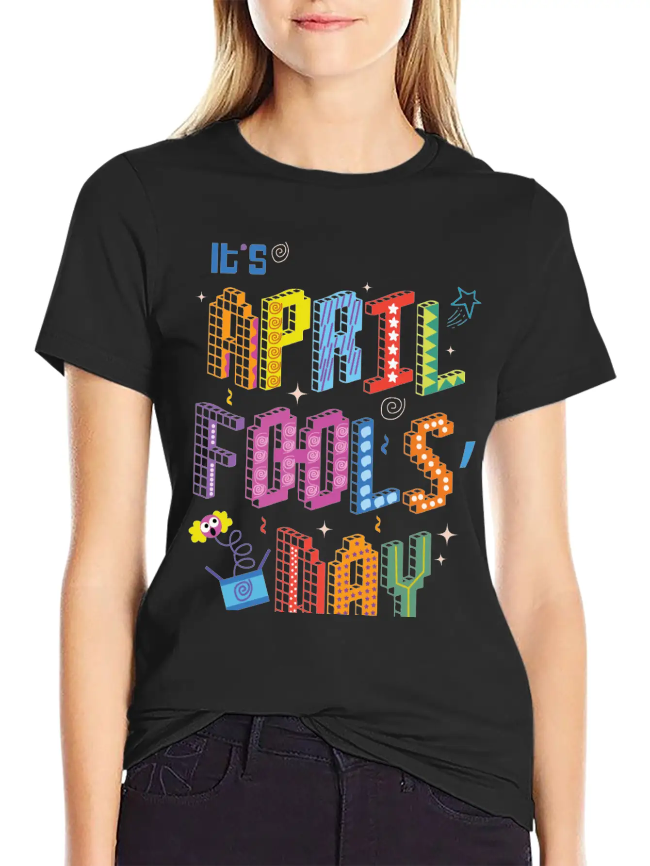 It's April Fools Day Shirt | April Fools Shirt Unisex Casual T-Shirt – Clean Design For Daily Comfort
