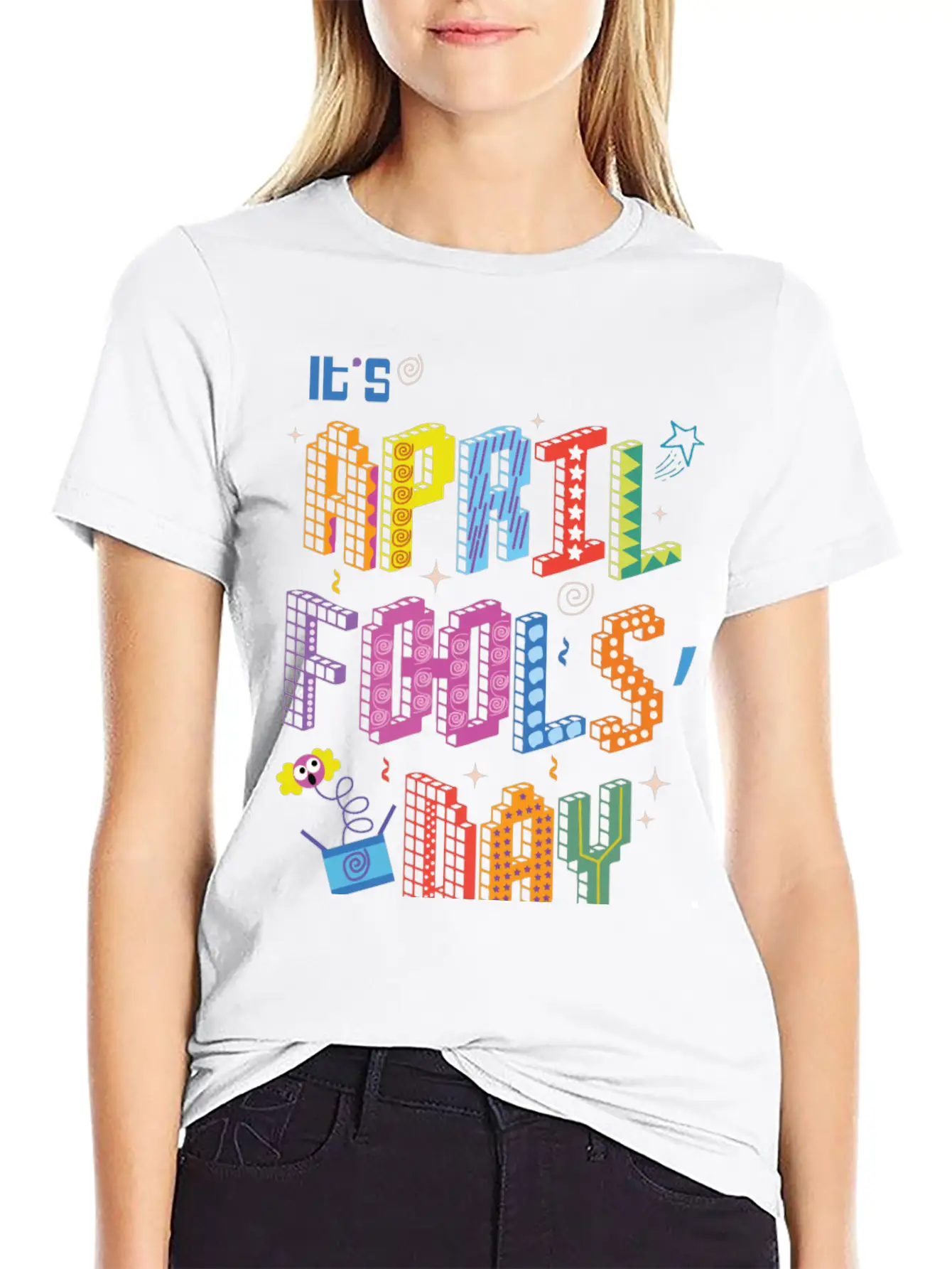 It's April Fools Day Shirt | April Fools Shirt Unisex Casual T-Shirt – Clean Design For Daily Comfort