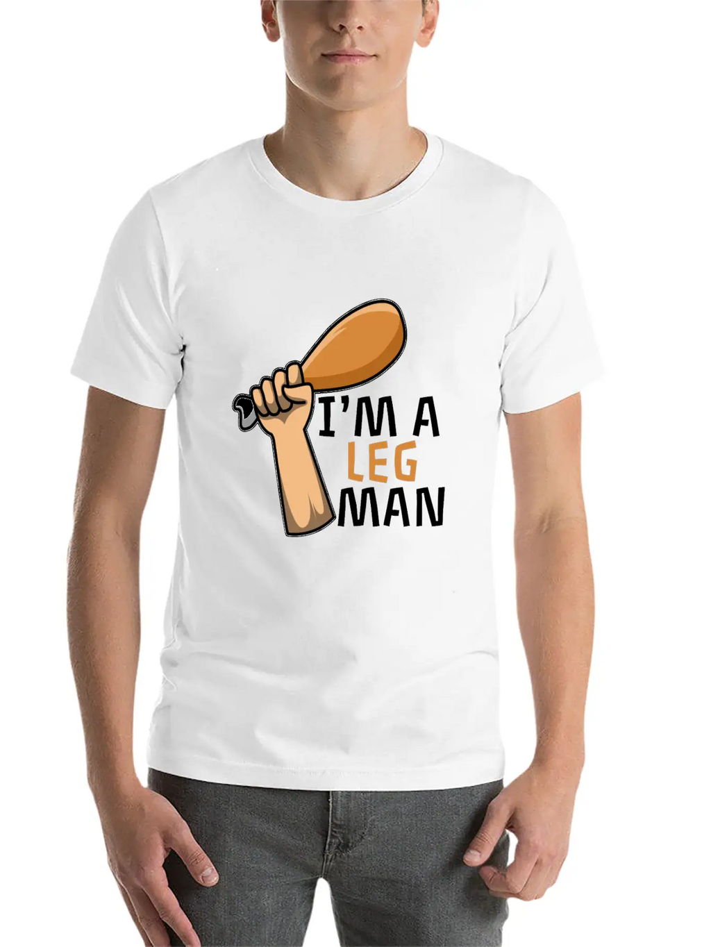 It's Good That There Are Two Legs Classic Cotton Tee – Unisex Comfort For Any Season
