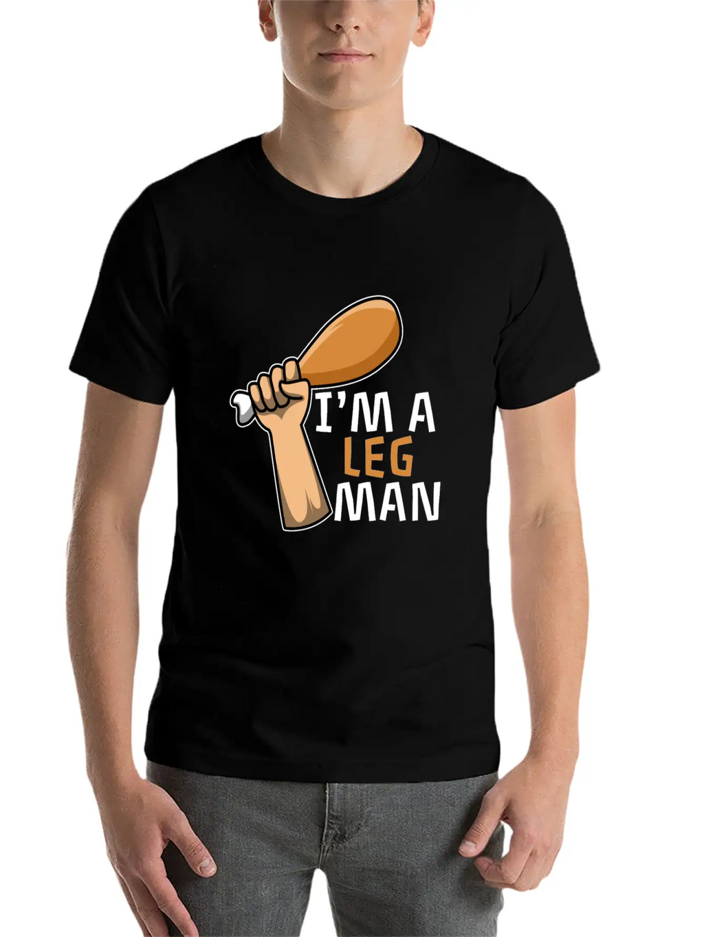 It's Good That There Are Two Legs Classic Cotton Tee – Unisex Comfort For Any Season