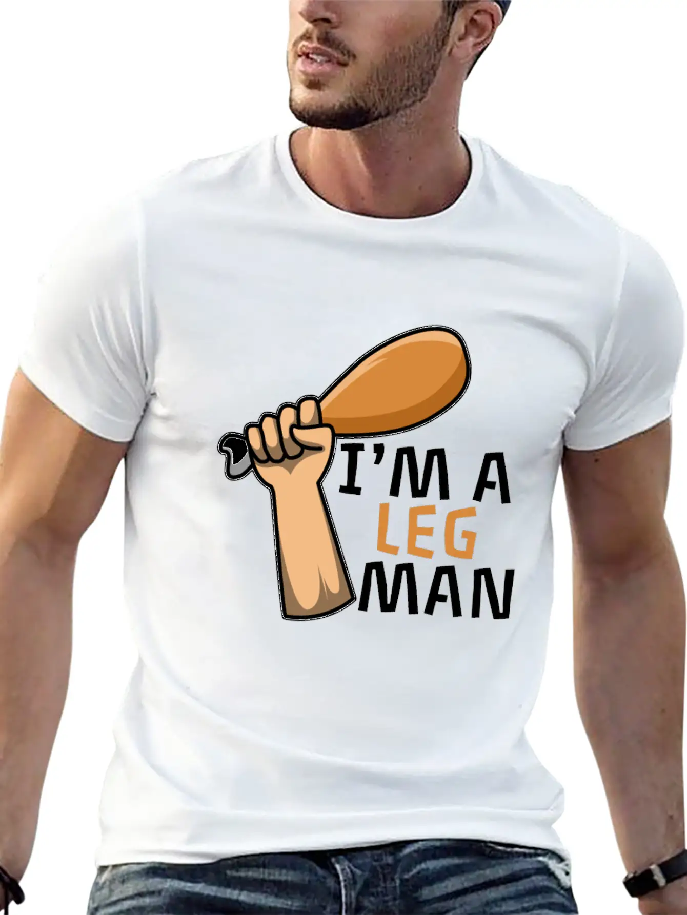 It's Good That There Are Two Legs Classic Cotton Tee – Unisex Comfort For Any Season