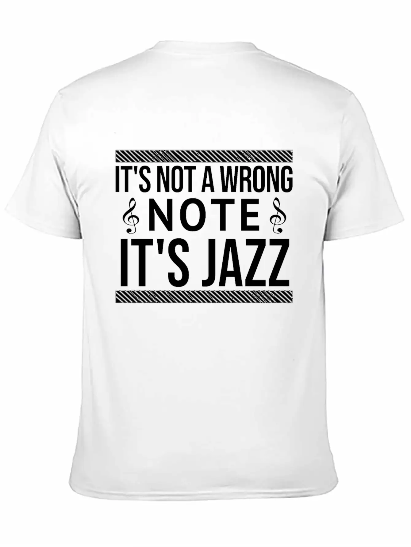 It's Not A Wrong Note Basic Graphic T-Shirt – Daily Comfort In Soft Cotton