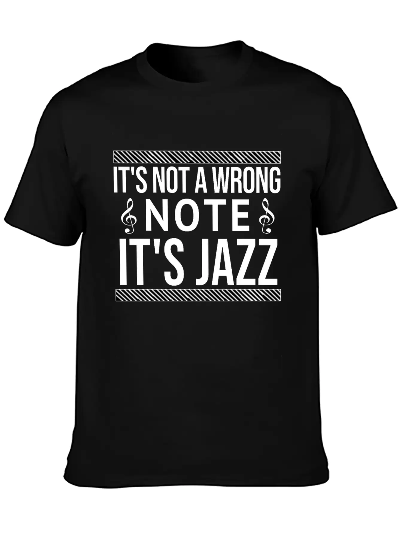 It's Not A Wrong Note Basic Graphic T-Shirt – Daily Comfort In Soft Cotton