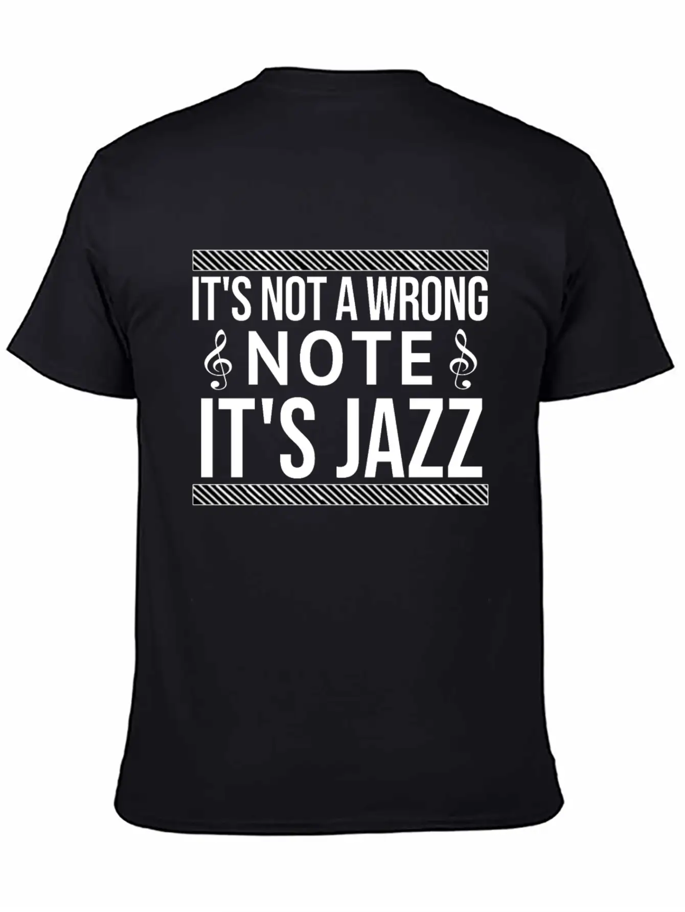 It's Not A Wrong Note Basic Graphic T-Shirt – Daily Comfort In Soft Cotton