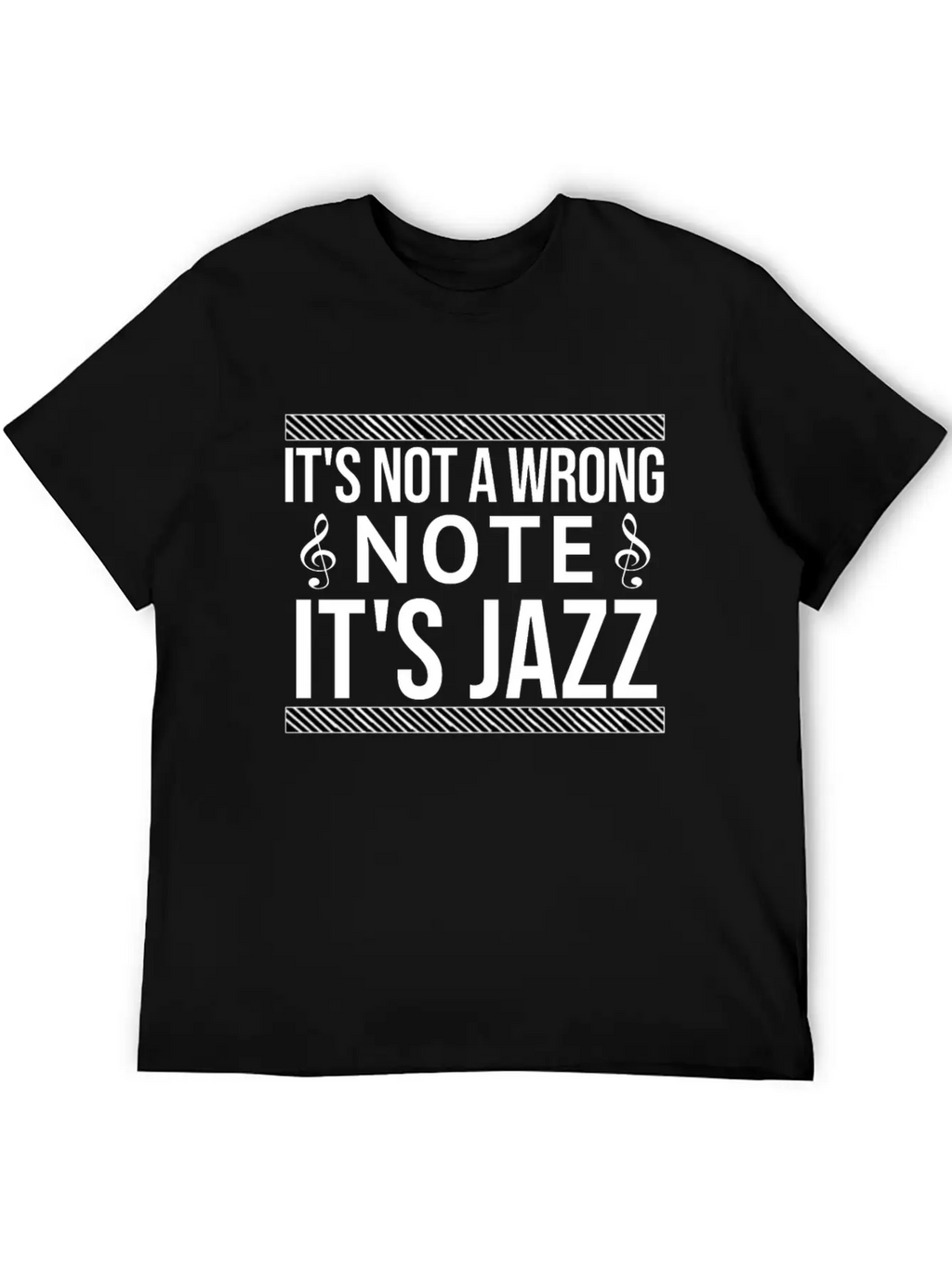It's Not A Wrong Note Basic Graphic T-Shirt – Daily Comfort In Soft Cotton