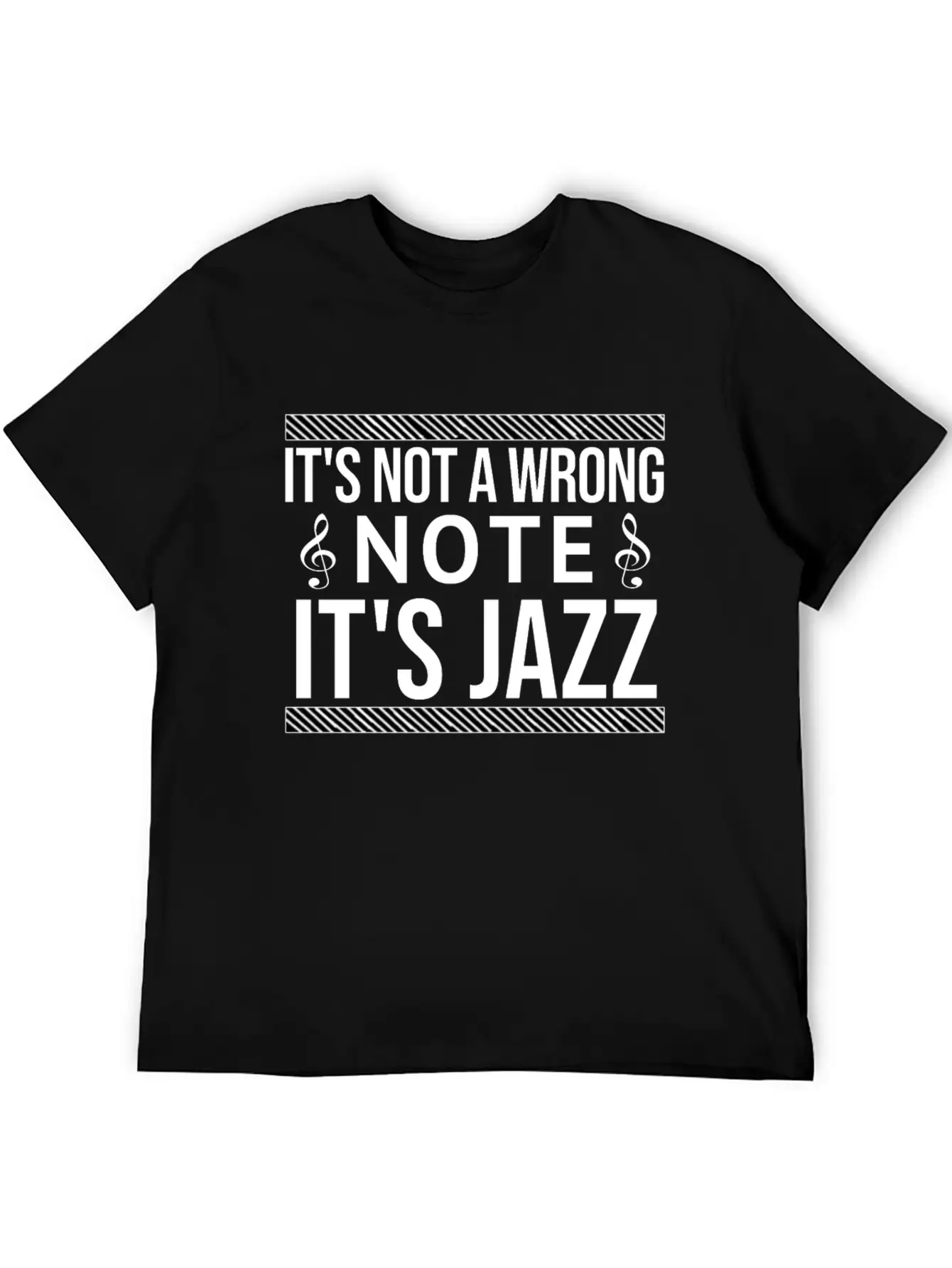 It's Not A Wrong Note Basic Graphic T-Shirt – Daily Comfort In Soft Cotton