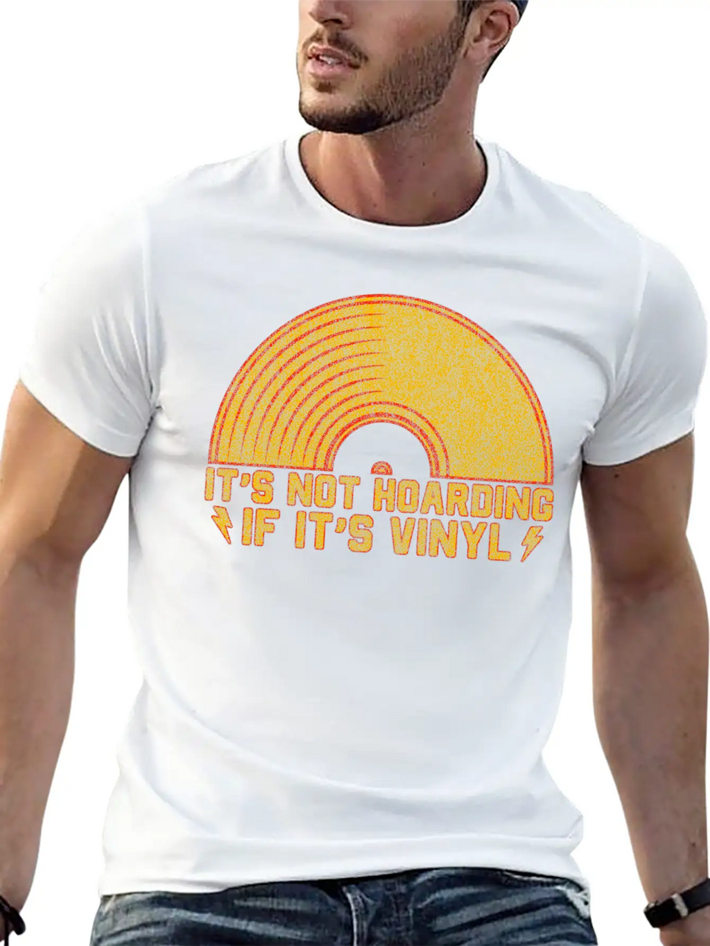 It's Not Hoarding If It's Vinyl Classic Cotton Tee – Unisex Comfort For Any Season