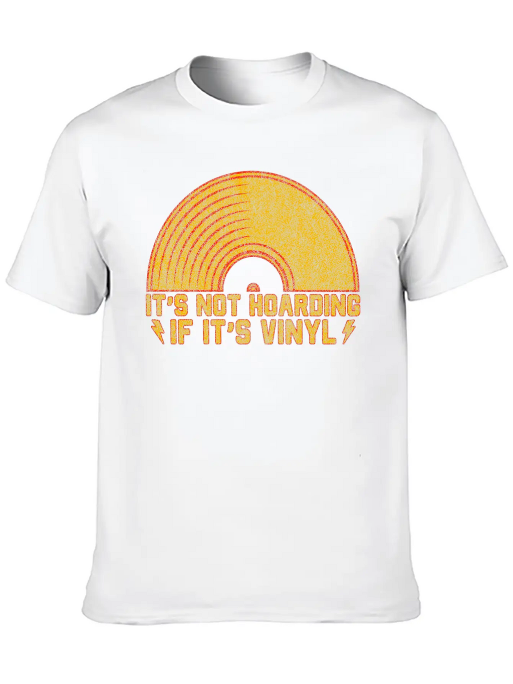 It's Not Hoarding If It's Vinyl Classic Cotton Tee – Unisex Comfort For Any Season