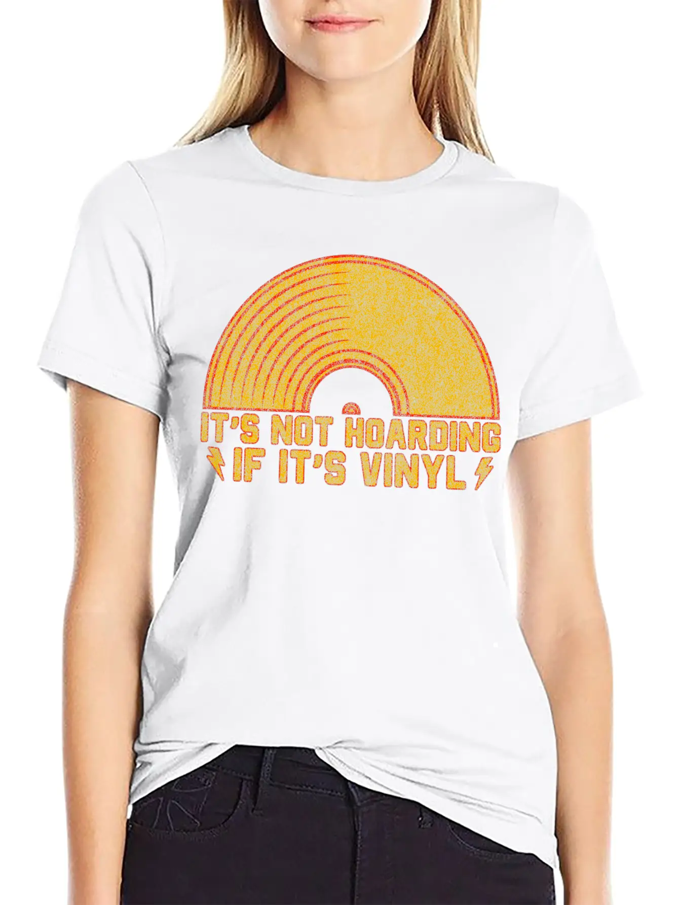 It's Not Hoarding If It's Vinyl Classic Cotton Tee – Unisex Comfort For Any Season