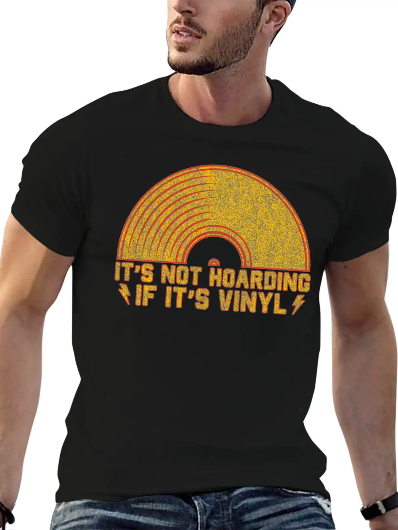 It's Not Hoarding If It's Vinyl Classic Cotton Tee – Unisex Comfort For Any Season