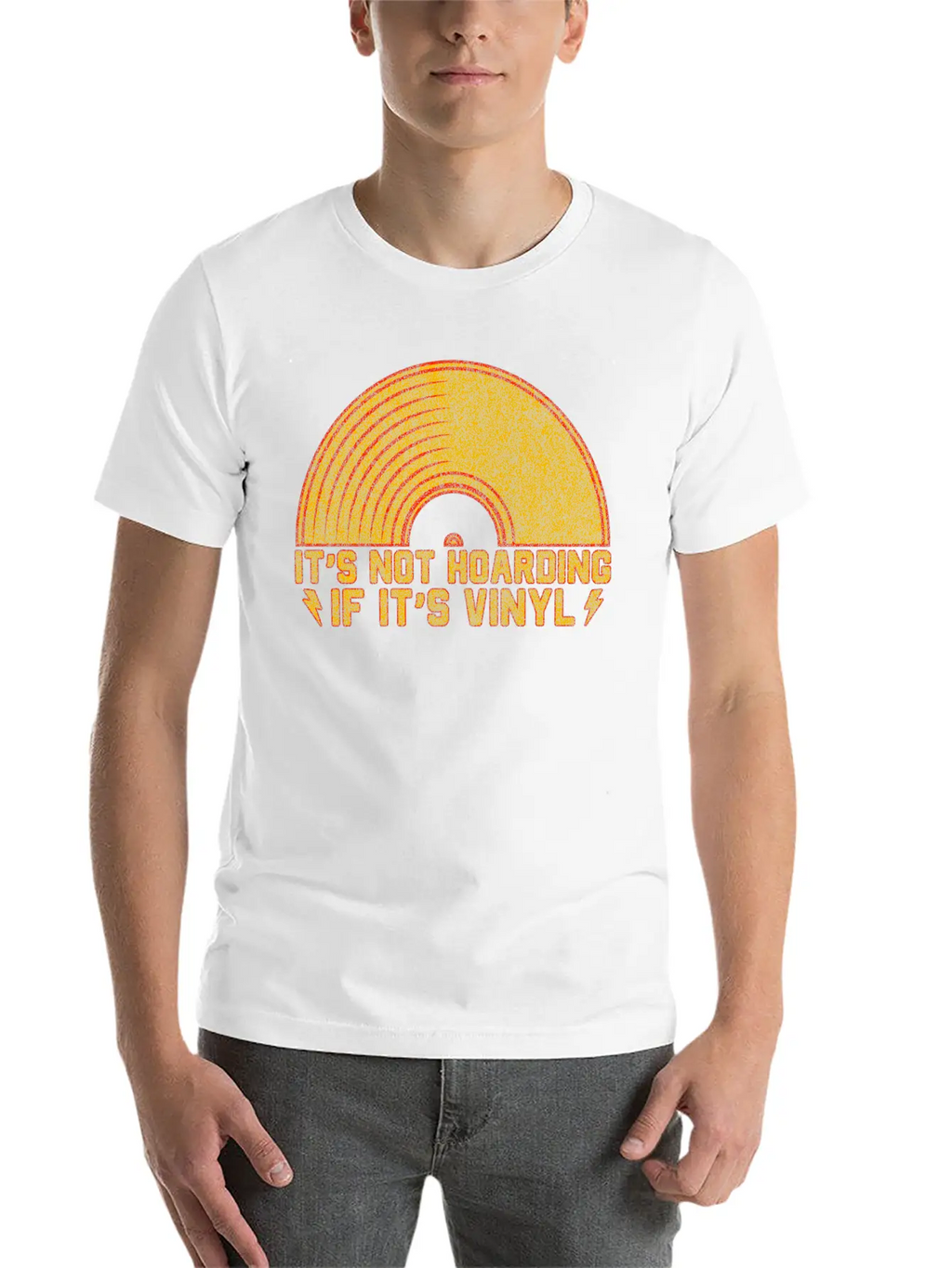 It's Not Hoarding If It's Vinyl Classic Cotton Tee – Unisex Comfort For Any Season