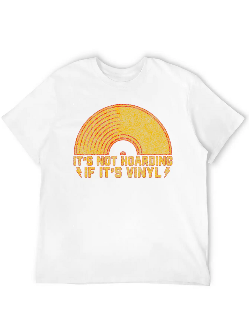 It's Not Hoarding If It's Vinyl Classic Cotton Tee – Unisex Comfort For Any Season