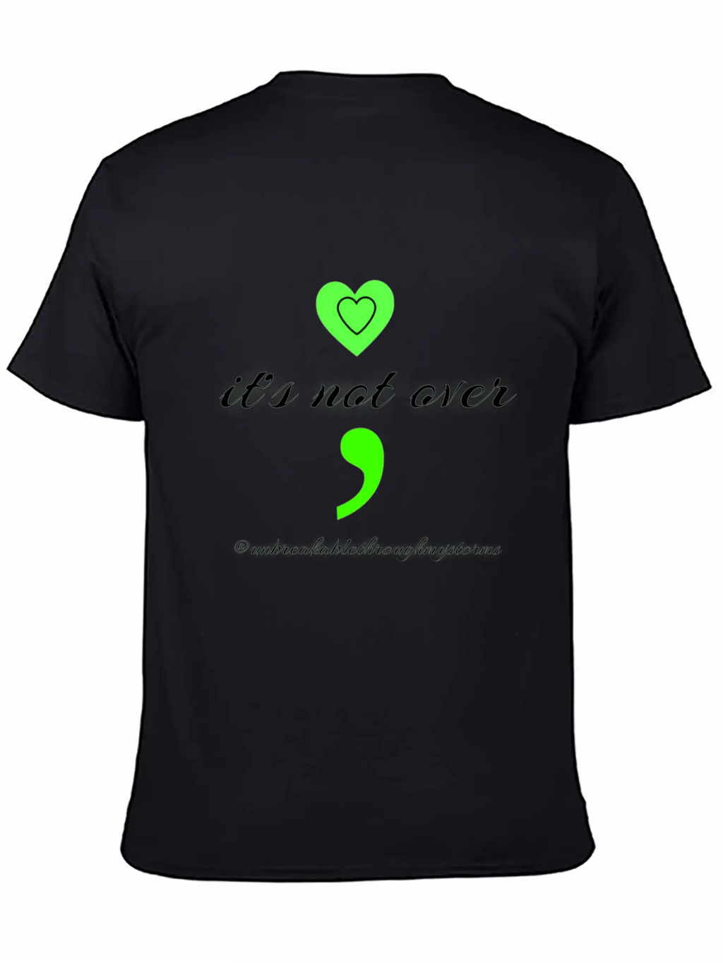 It's Not Over Breathable Graphic T-Shirt – Perfect For Casual Days