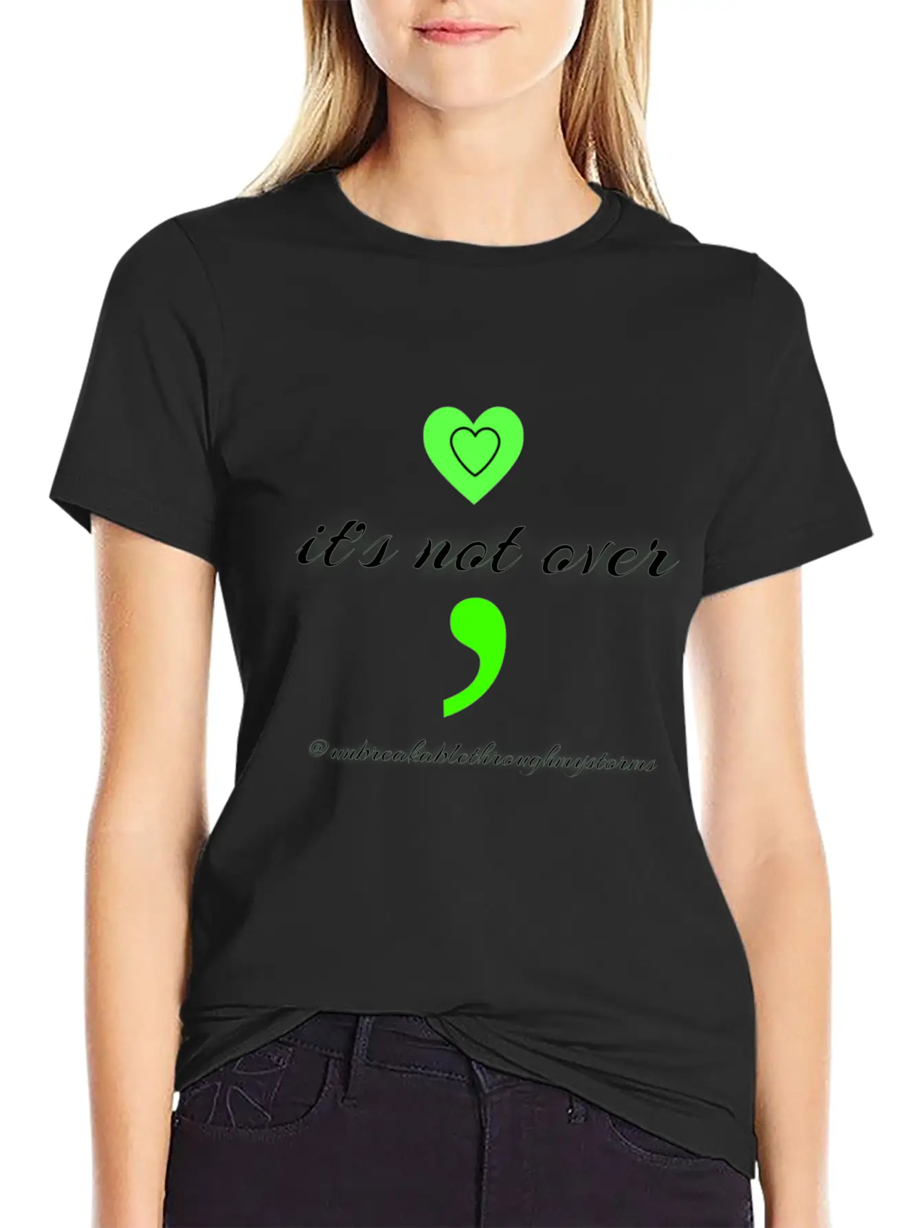 It's Not Over Breathable Graphic T-Shirt – Perfect For Casual Days
