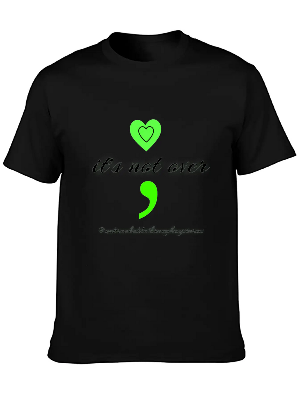 It's Not Over Essential Cotton Tee For Daily Outfits – Unisex Style