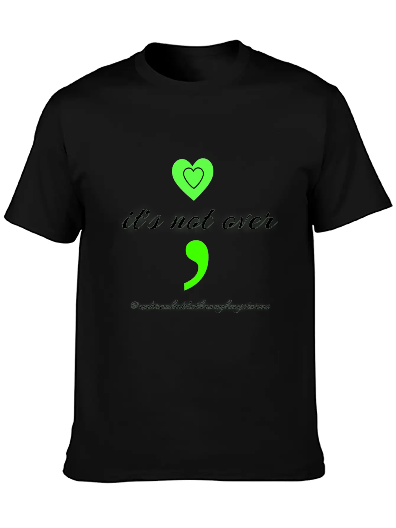It's Not Over Essential Cotton Tee For Daily Outfits – Unisex Style