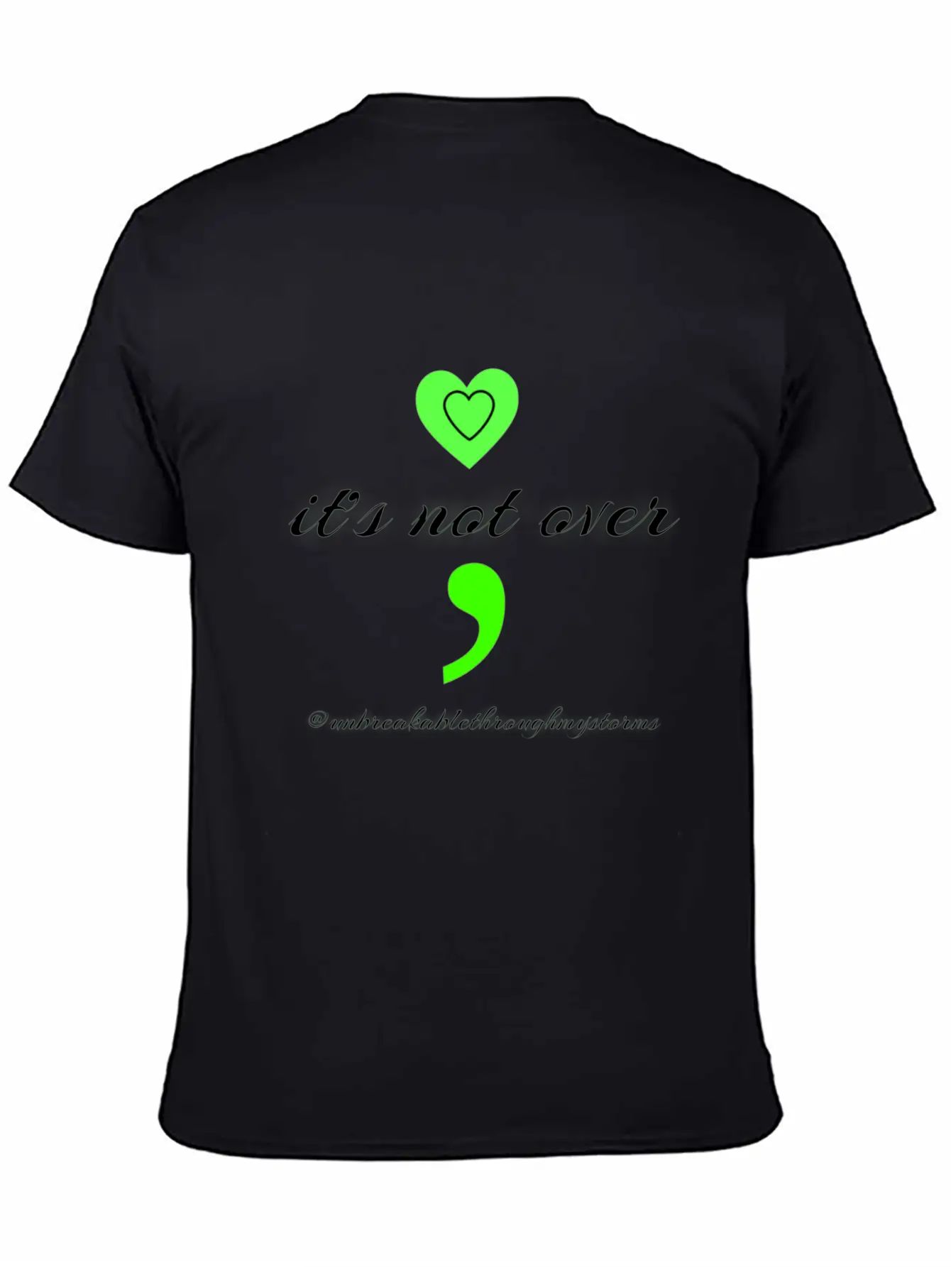 It's Not Over Essential Cotton Tee For Daily Outfits – Unisex Style