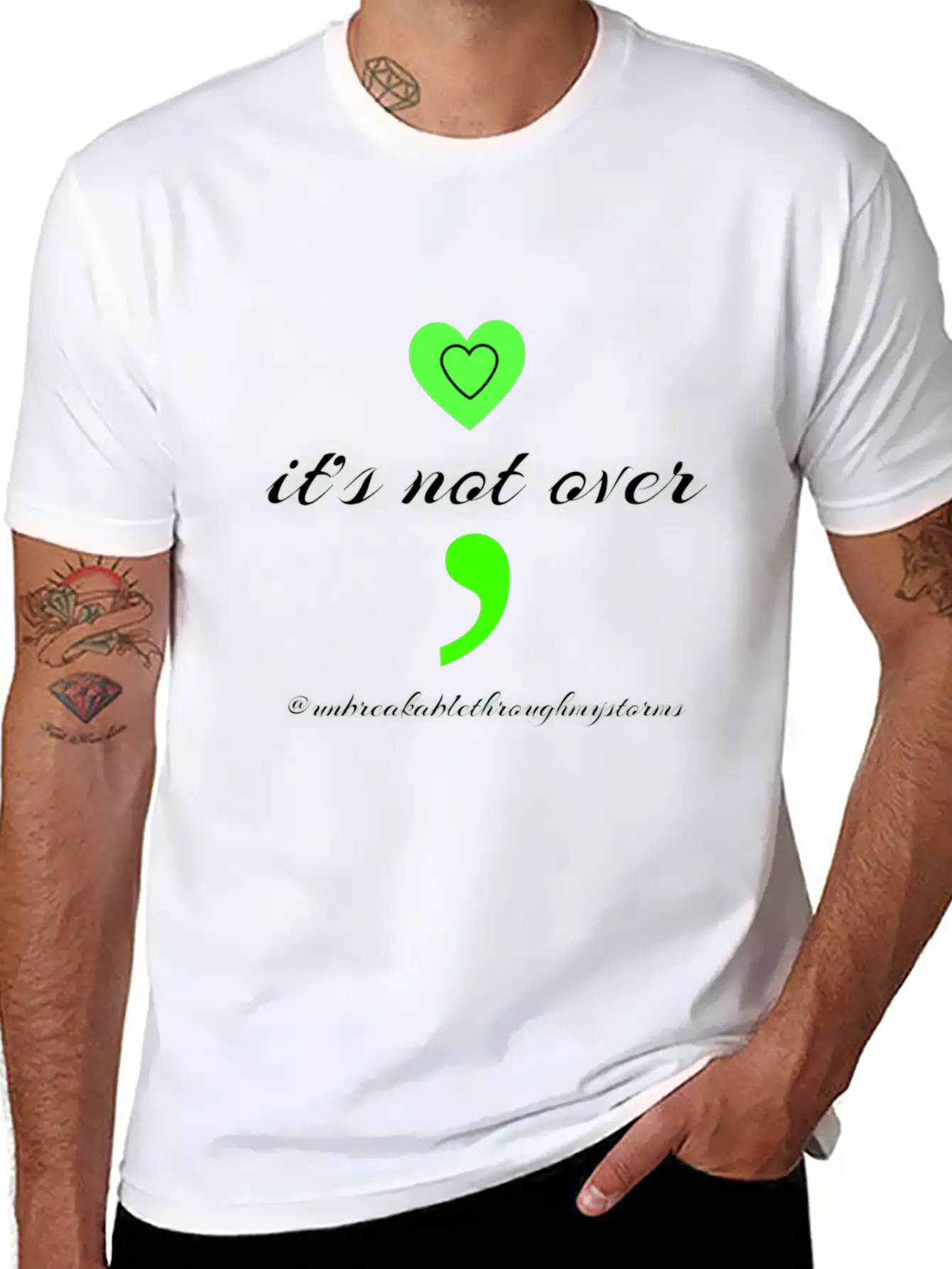 It's Not Over Essential Cotton Tee For Daily Outfits – Unisex Style