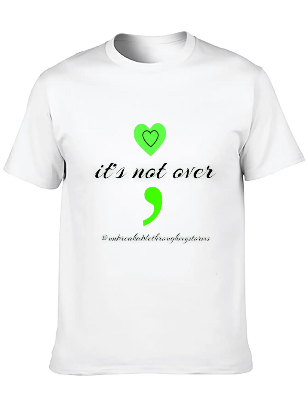 It's Not Over Essential Cotton Tee For Daily Outfits – Unisex Style
