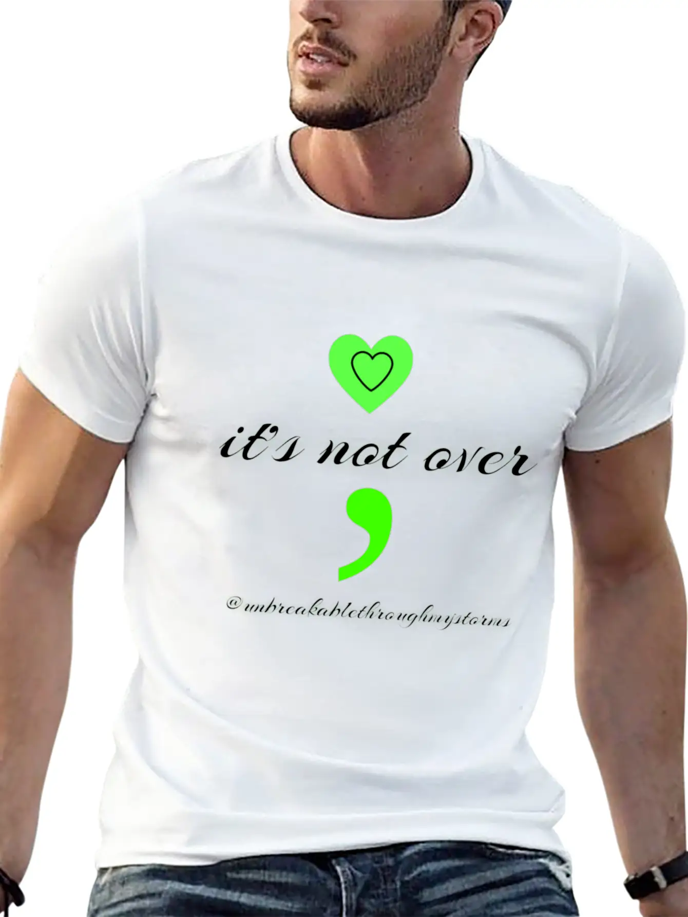 It's Not Over Essential Cotton Tee For Daily Outfits – Unisex Style