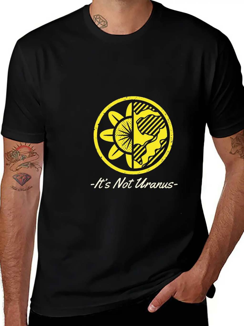 It's Not Uranus Earth Protection Support Breathable Graphic T-Shirt – Perfect For Casual Days