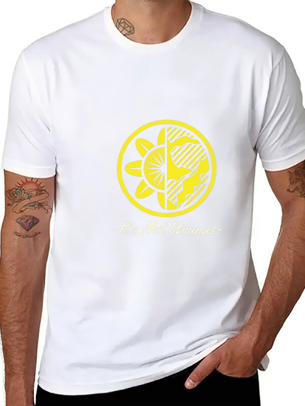 It's Not Uranus Earth Protection Support Breathable Graphic T-Shirt – Perfect For Casual Days