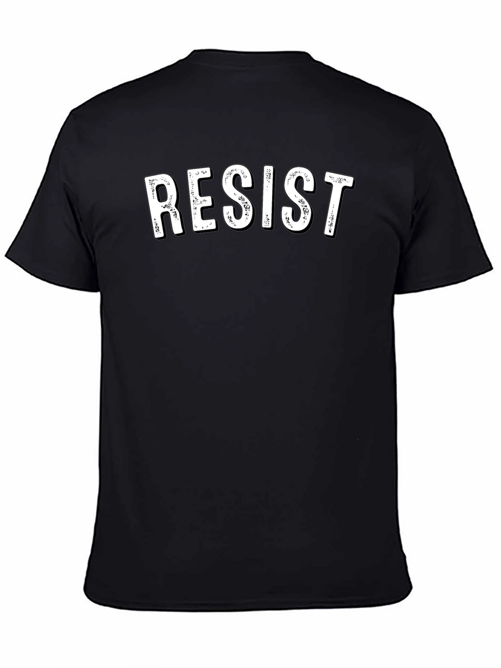 Resist Graphic T-Shirt - Mens Black Activism Tee