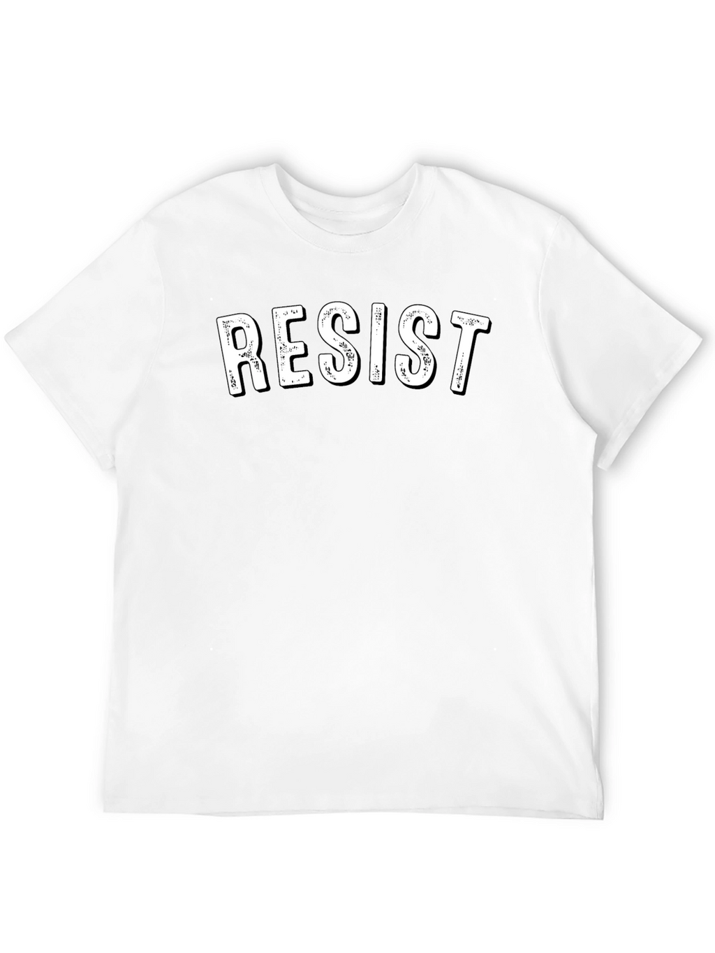 Resist Graphic T-Shirt - Mens Black Activism Tee