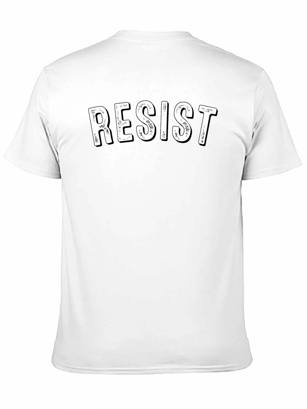 Resist Graphic T-Shirt - Mens Black Activism Tee
