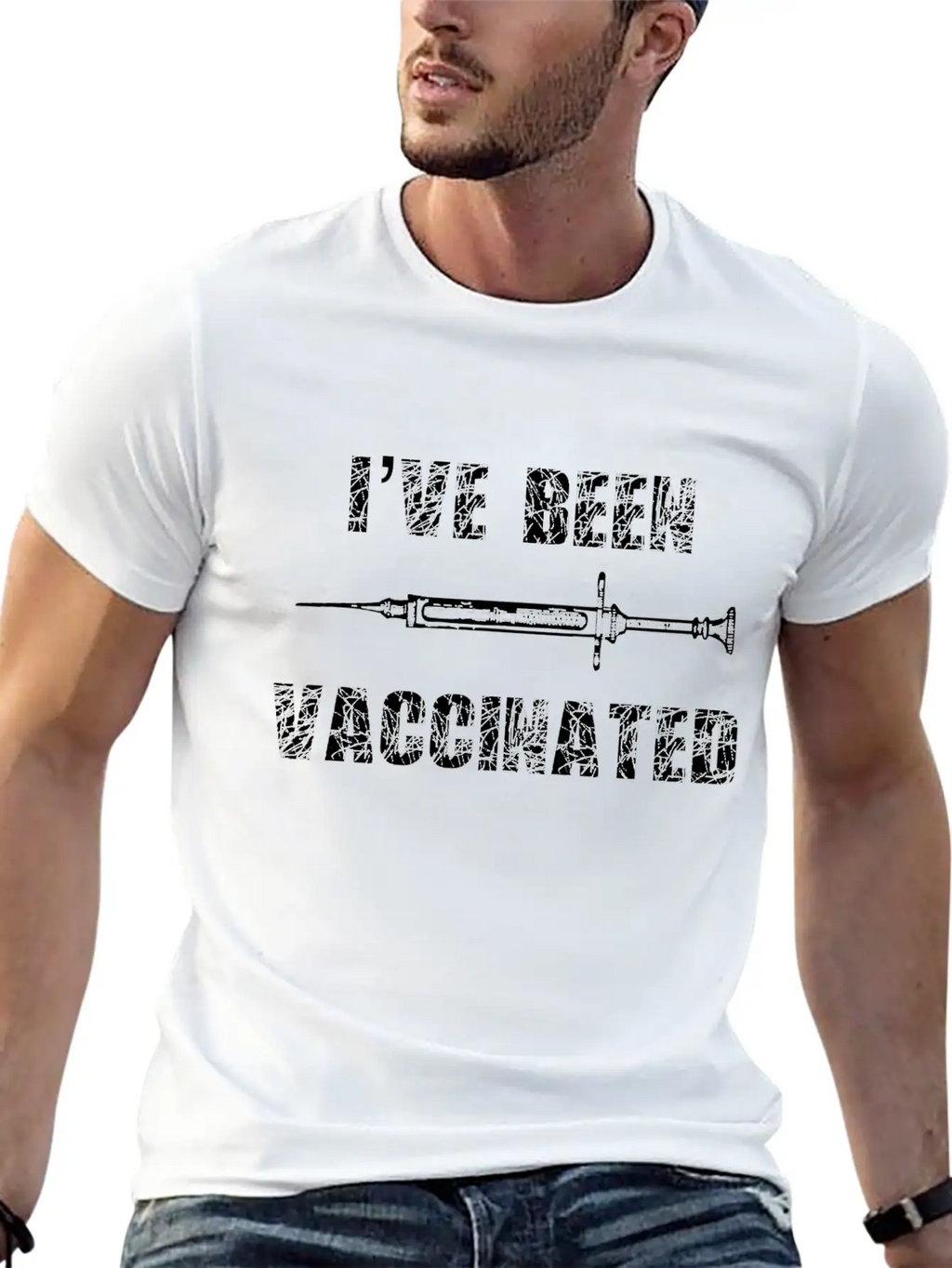 Ive Been Vaccinated I Have Been Vaccinated Breathable Soft Cotton T-Shirt – Timeless Casual Look