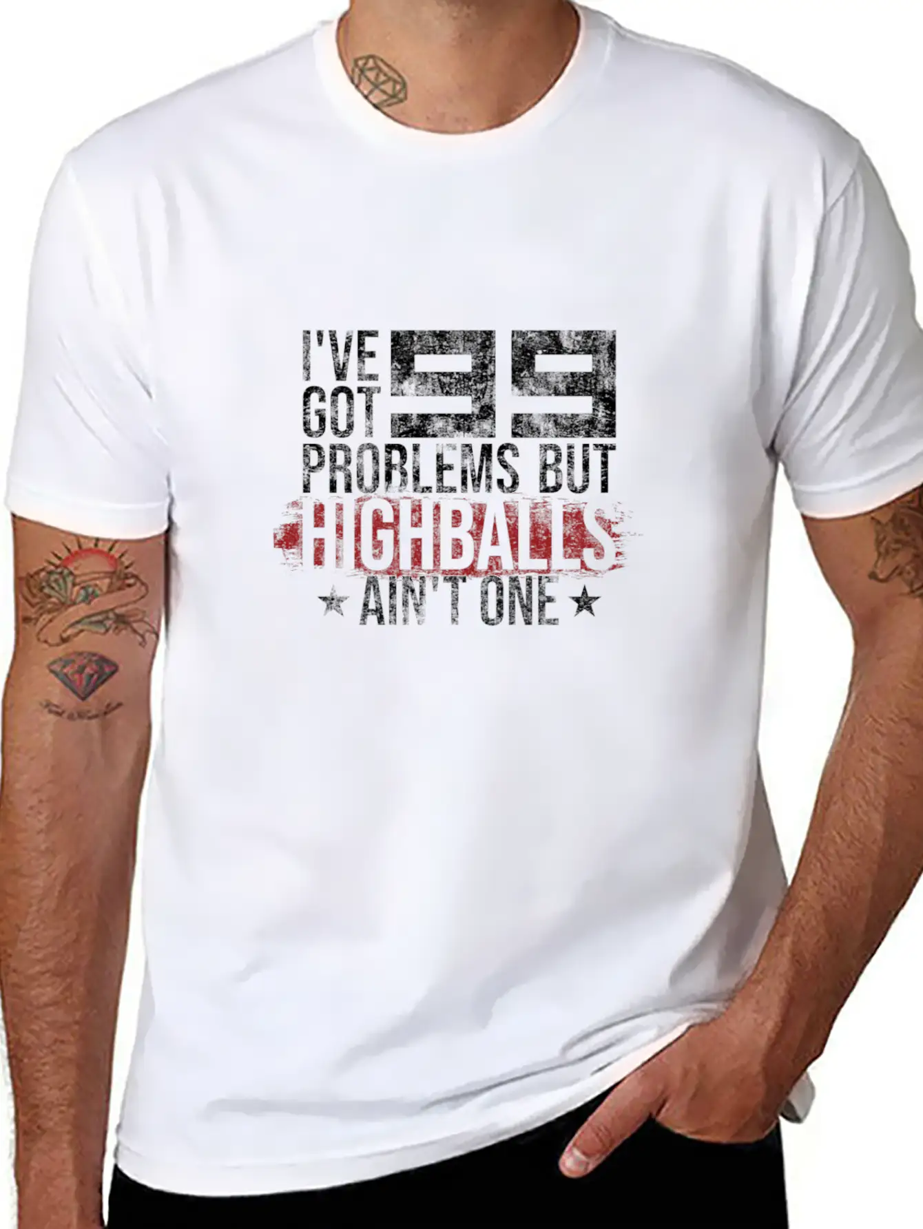 I've Got 99 Problems But Highballs Ain't One Essential Cotton Tee For Daily Outfits – Unisex Style