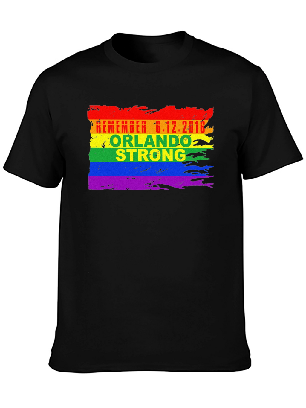Orlando Strong Pride T-Shirt - Remember 6.12.2016