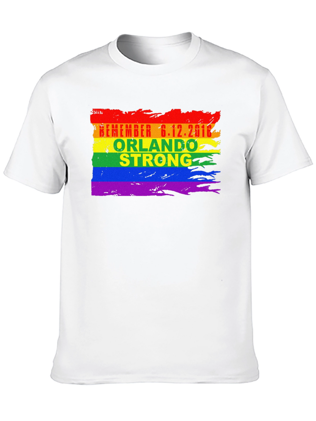 Orlando Strong Pride T-Shirt - Remember 6.12.2016