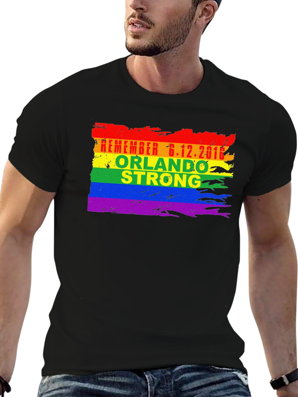 Orlando Strong Pride T-Shirt - Remember 6.12.2016