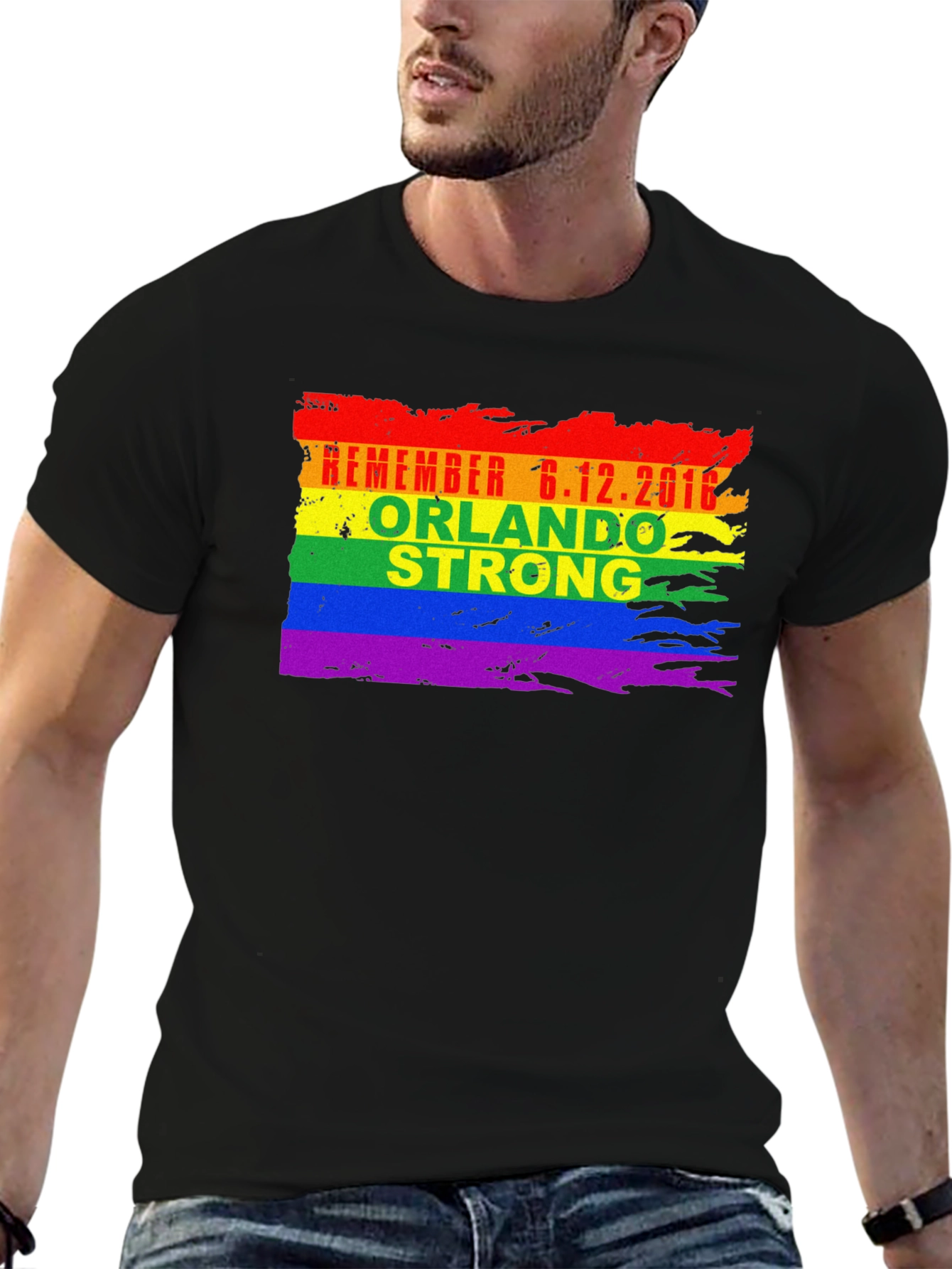 Orlando Strong Pride T-Shirt - Remember 6.12.2016