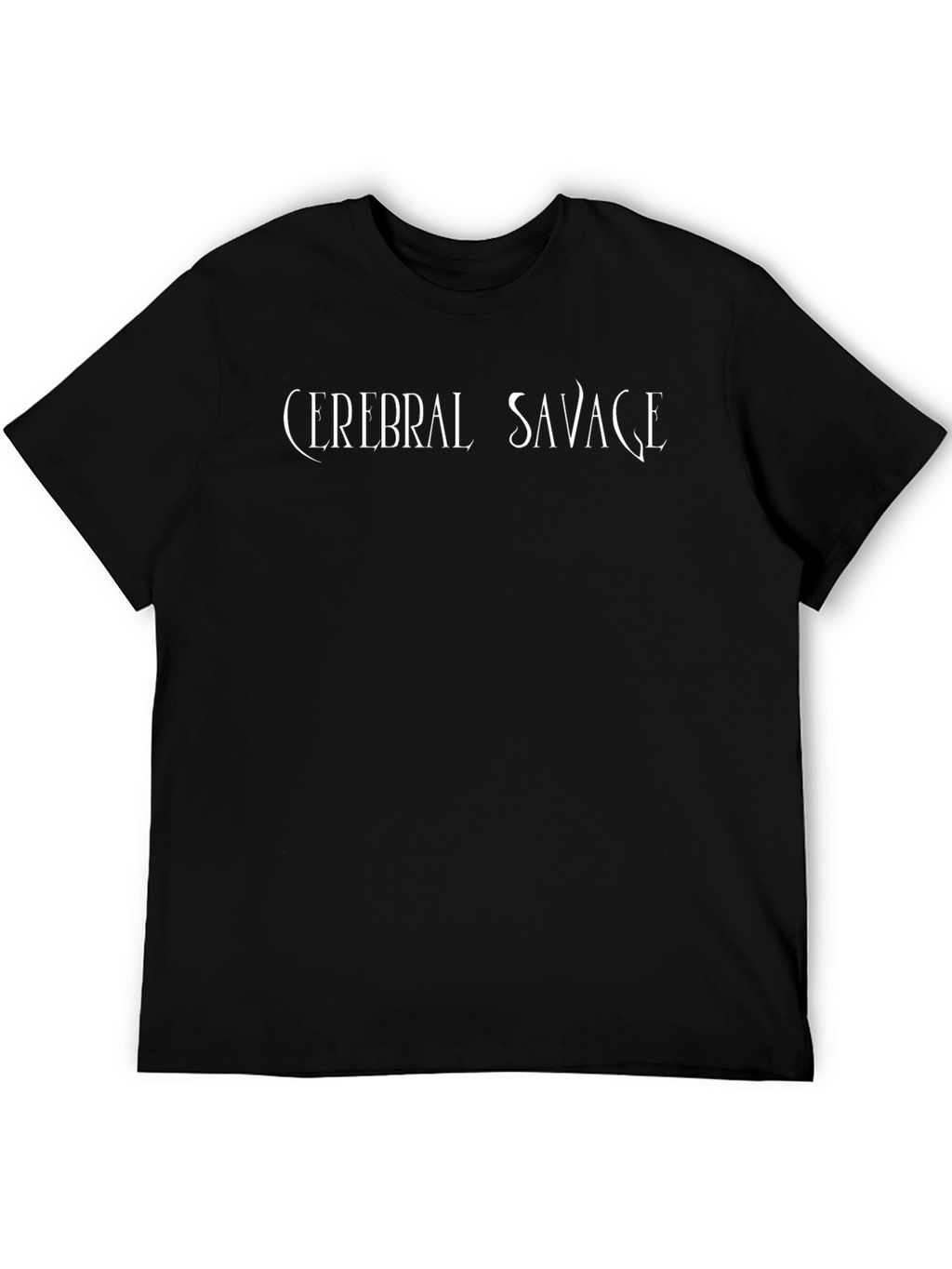 Cerebral Savage Black Graphic T-Shirt