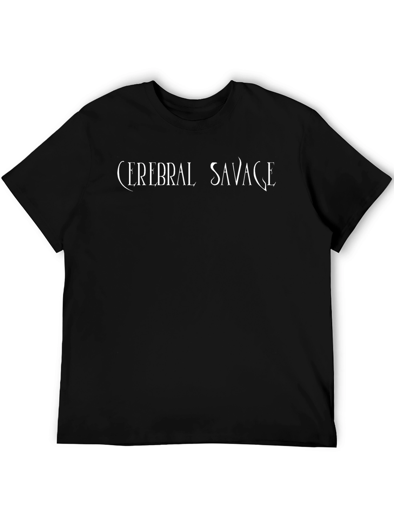 Cerebral Savage Black Graphic T-Shirt