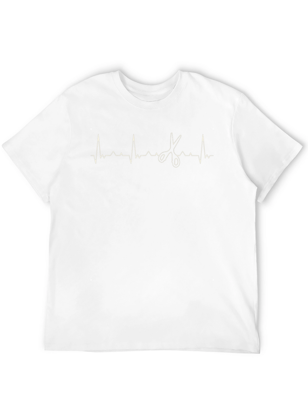 Barber Heartbeat T-Shirt - Black