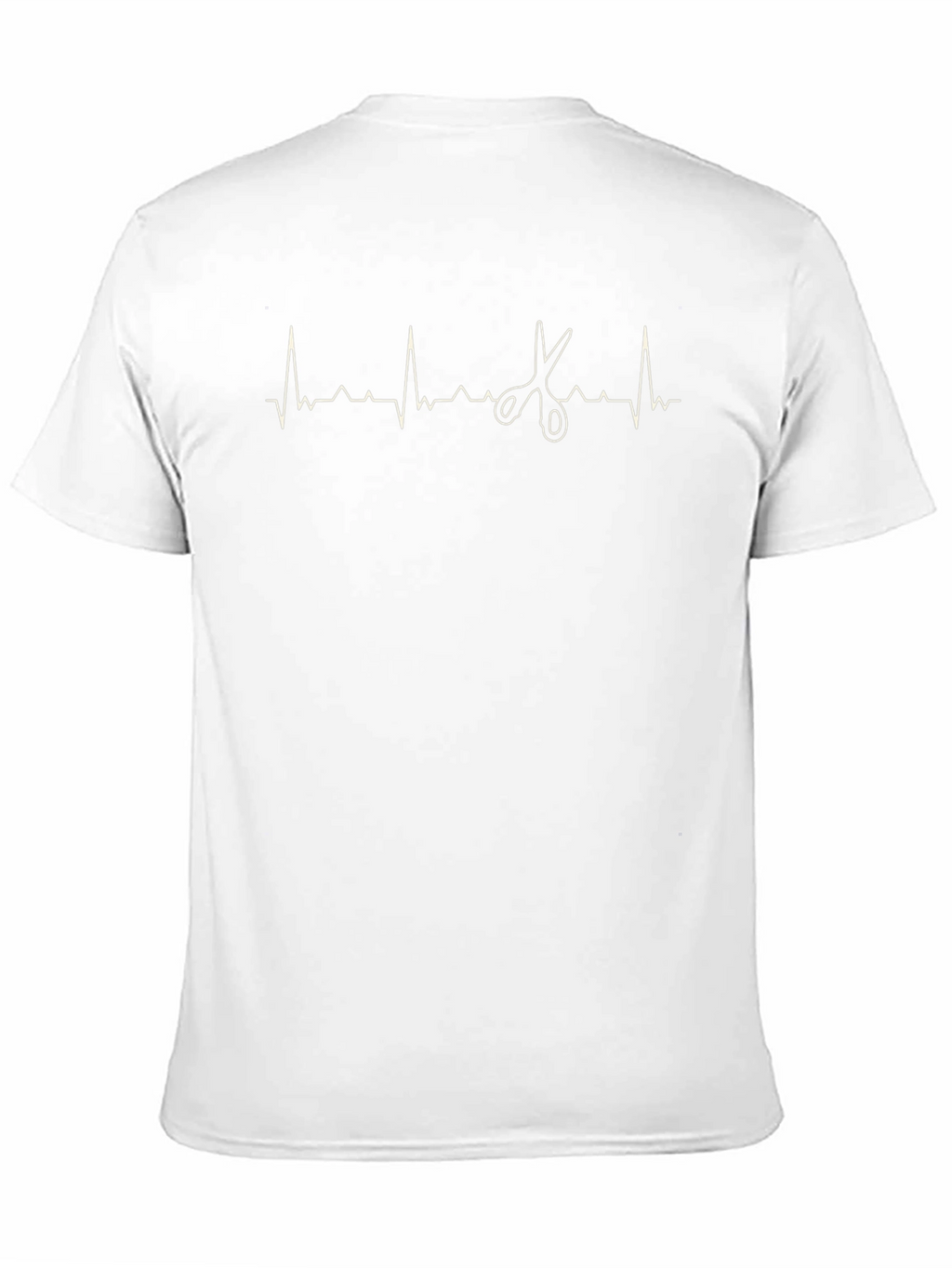 Barber Heartbeat T-Shirt - Black
