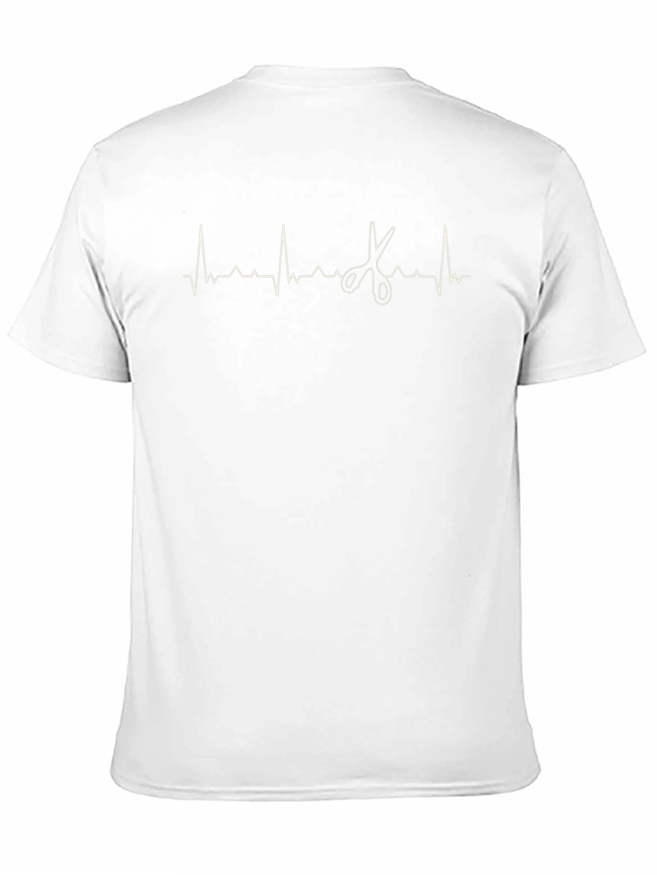 Barber Heartbeat T-Shirt - Black