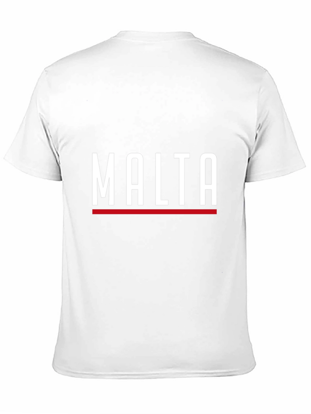 Malta Graphic Tee - Sleek Black Cotton T-Shirt