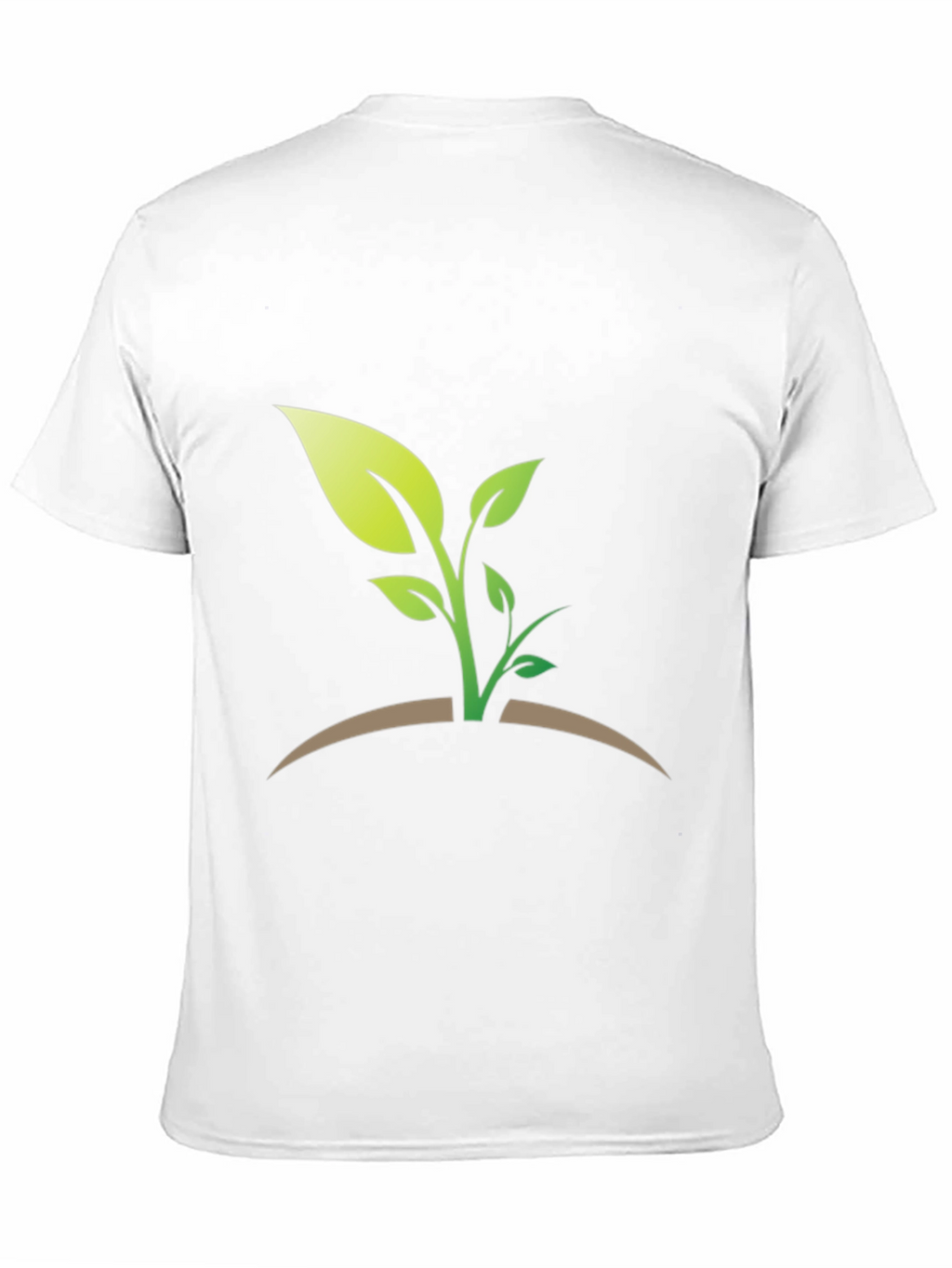 Green Sprout Graphic T-Shirt - Black