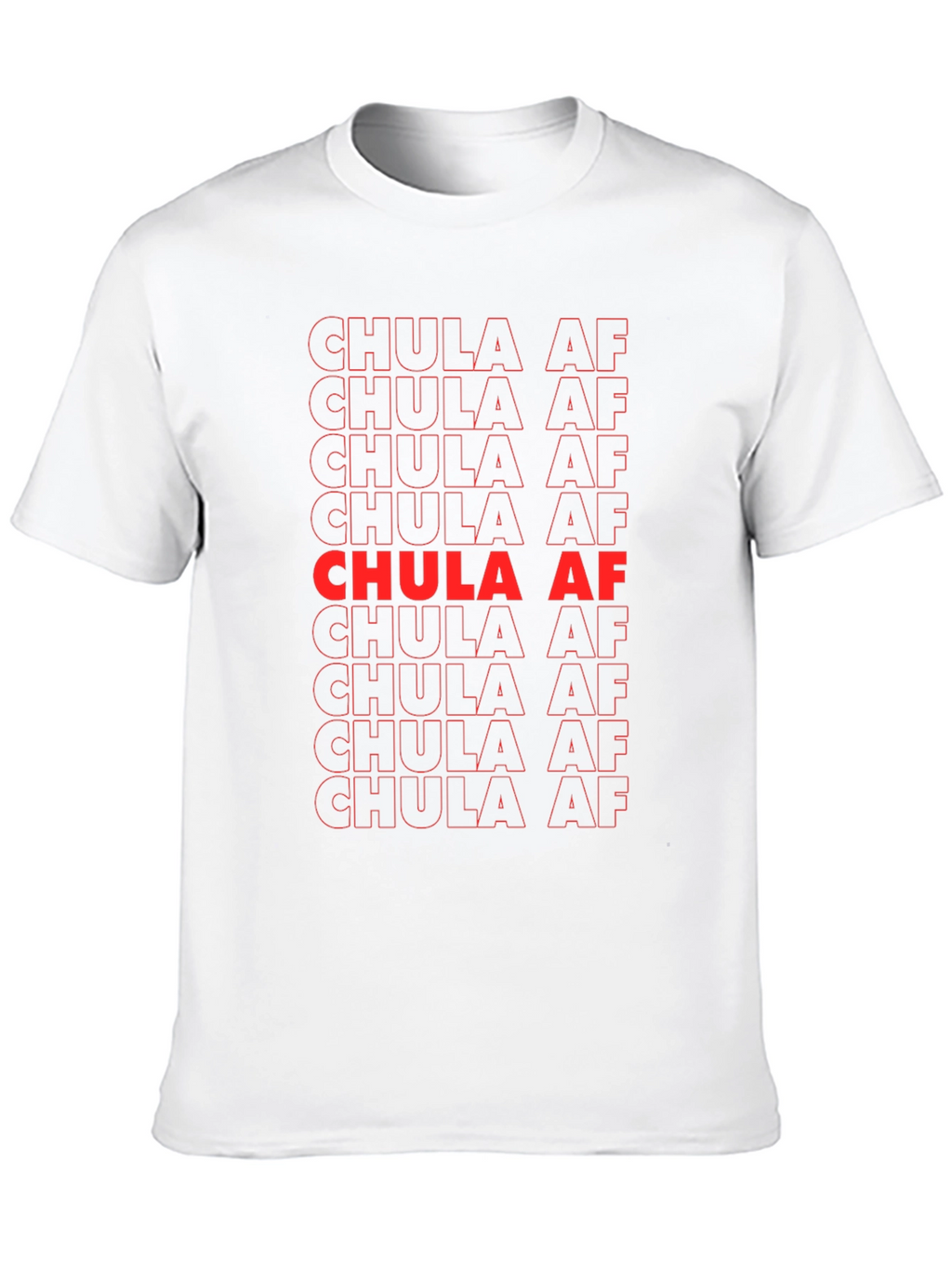 Chula AF Graphic Print Black T-Shirt