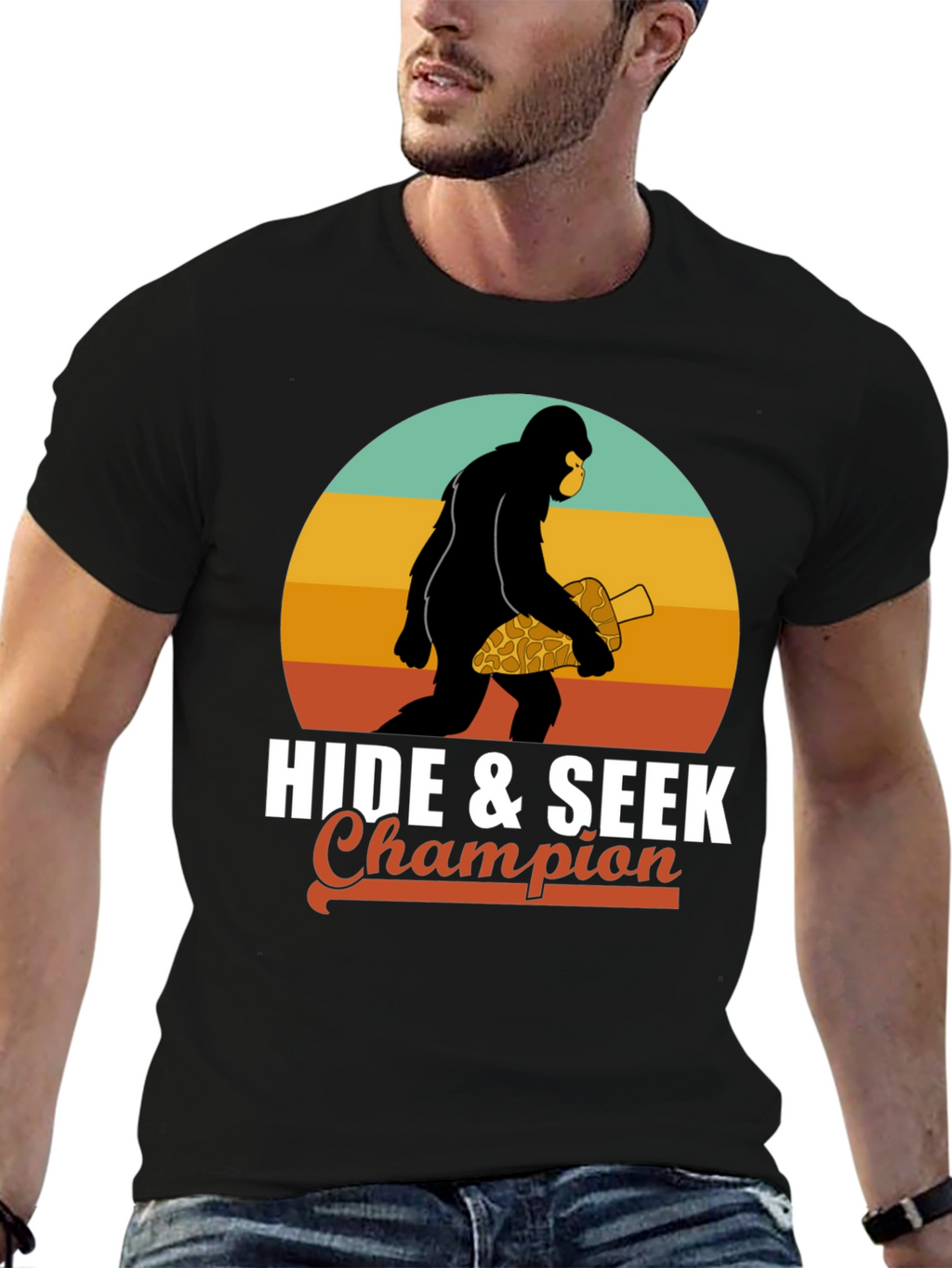Hide & Seek Champion Bigfoot Mushroom T-Shirt