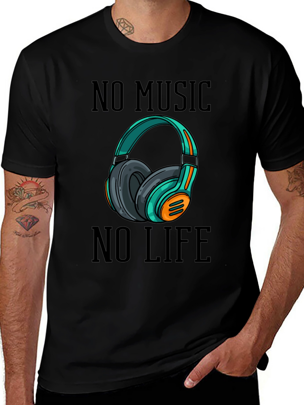 No Music No Life T-Shirt
