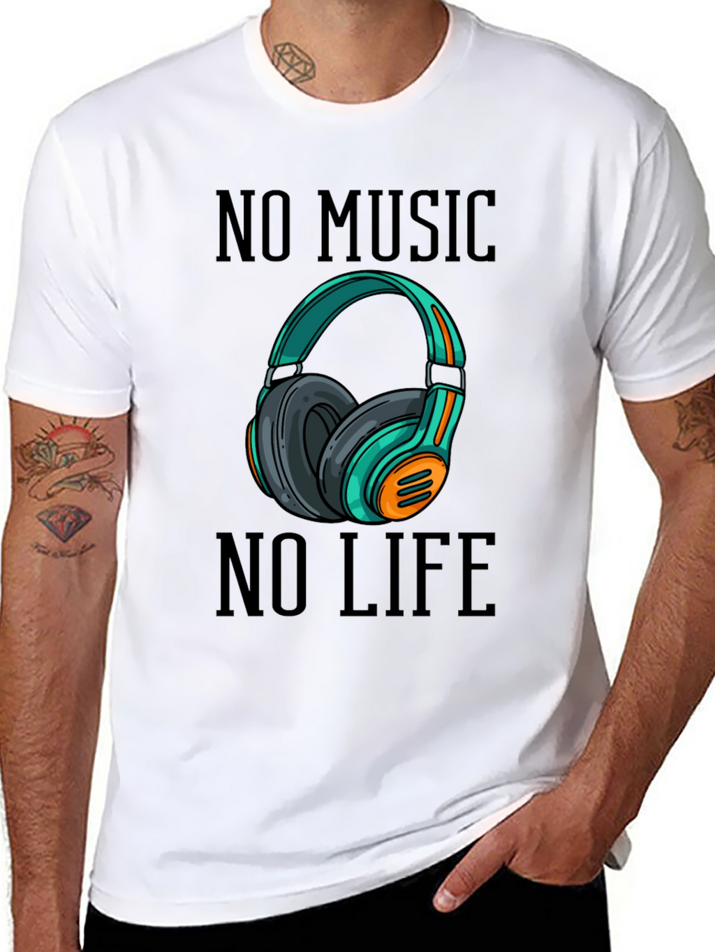 No Music No Life T-Shirt